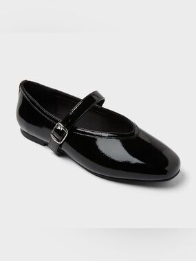 A New Day - Women’s Elena Mary Jane Flats with Memory Foam Insole Size 7